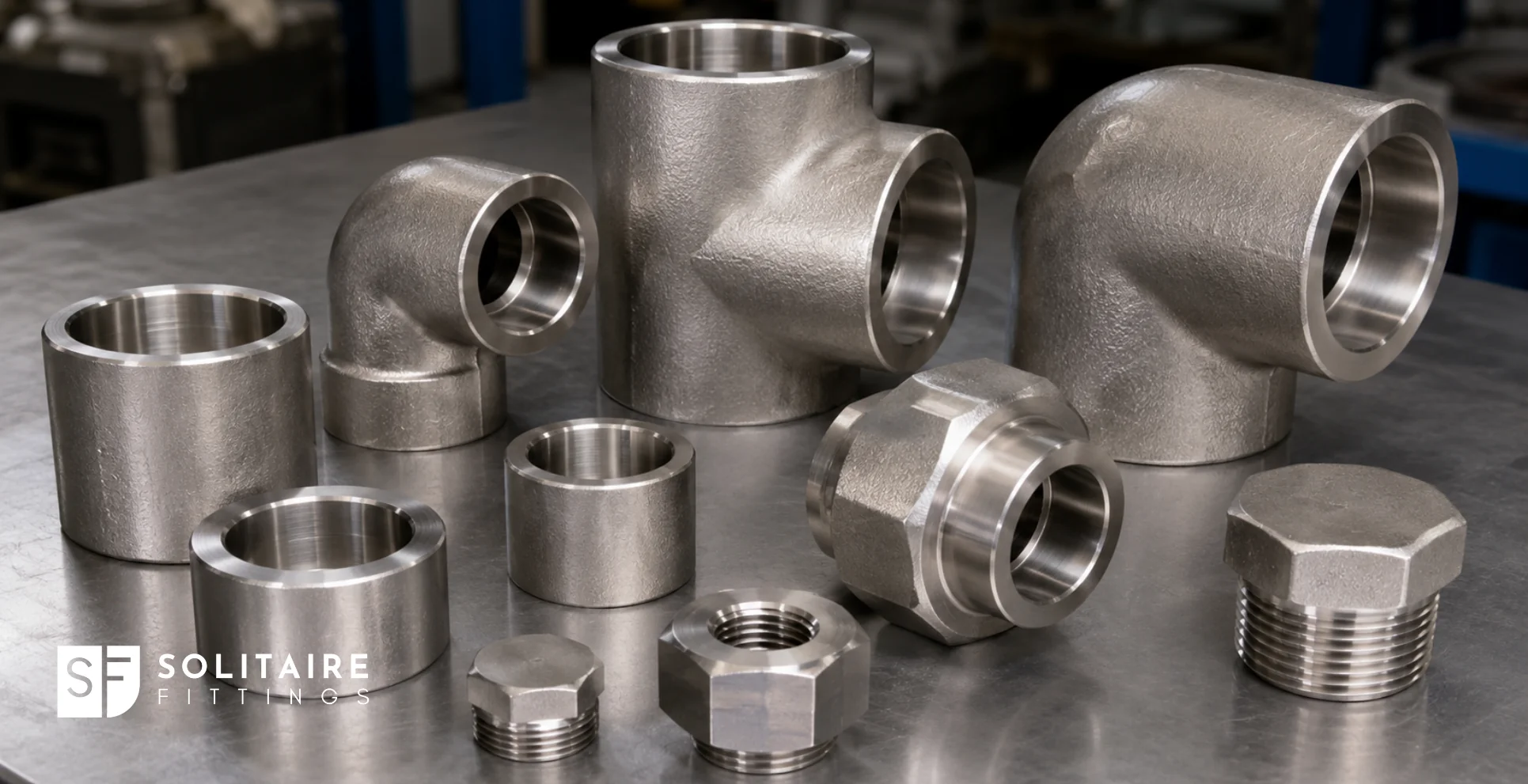 ASTM B564 Nickel 201 Forged Fittings
