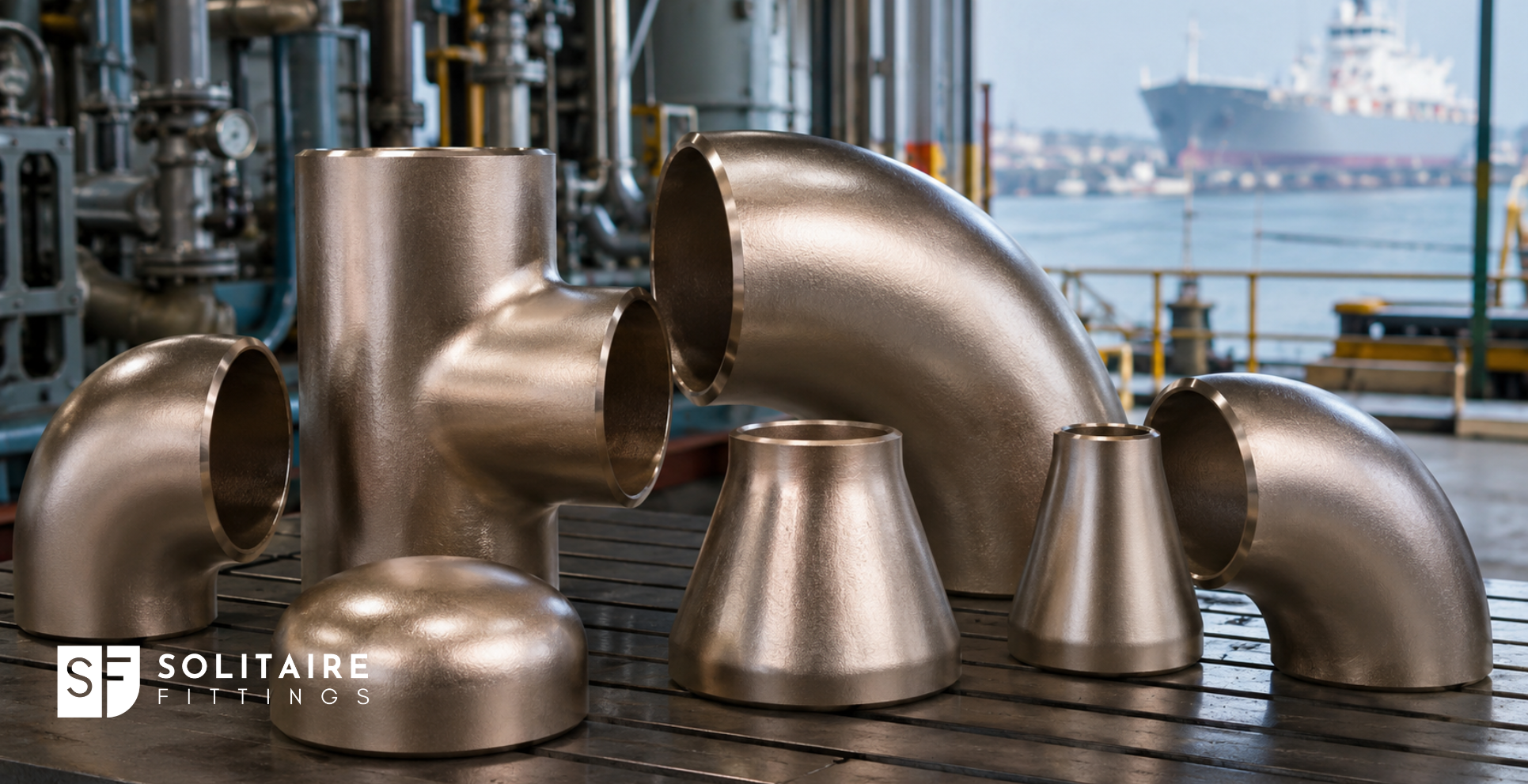 Copper-Nickel 90_10 Butt Weld Fittings