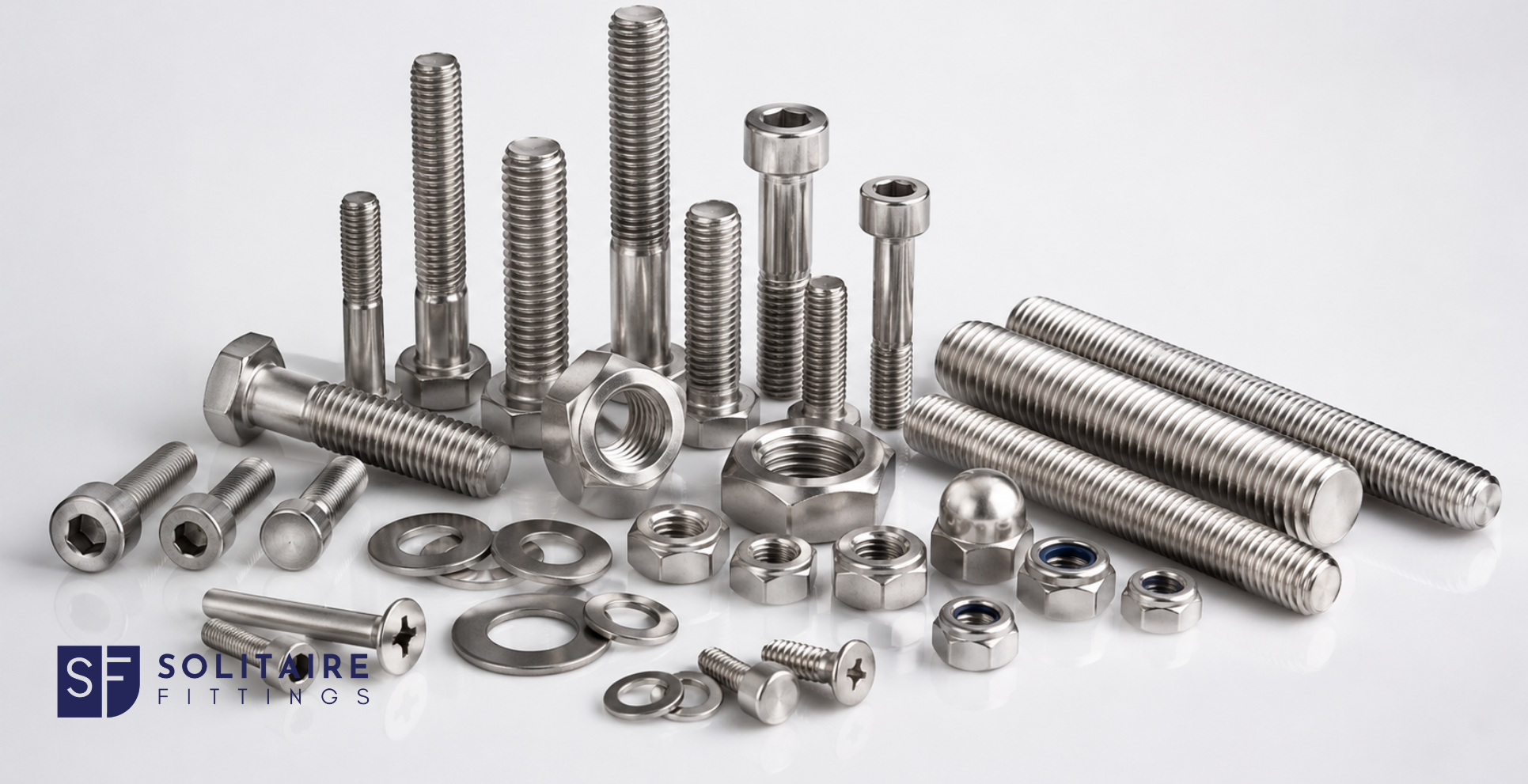 Stainless Steel 410 Hex Bolts and Nuts
